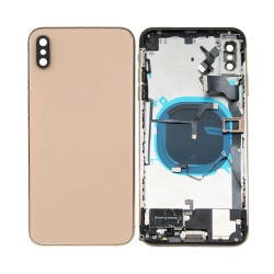Tapa Trasera+Frame Apple iPhone XS Max Dorado